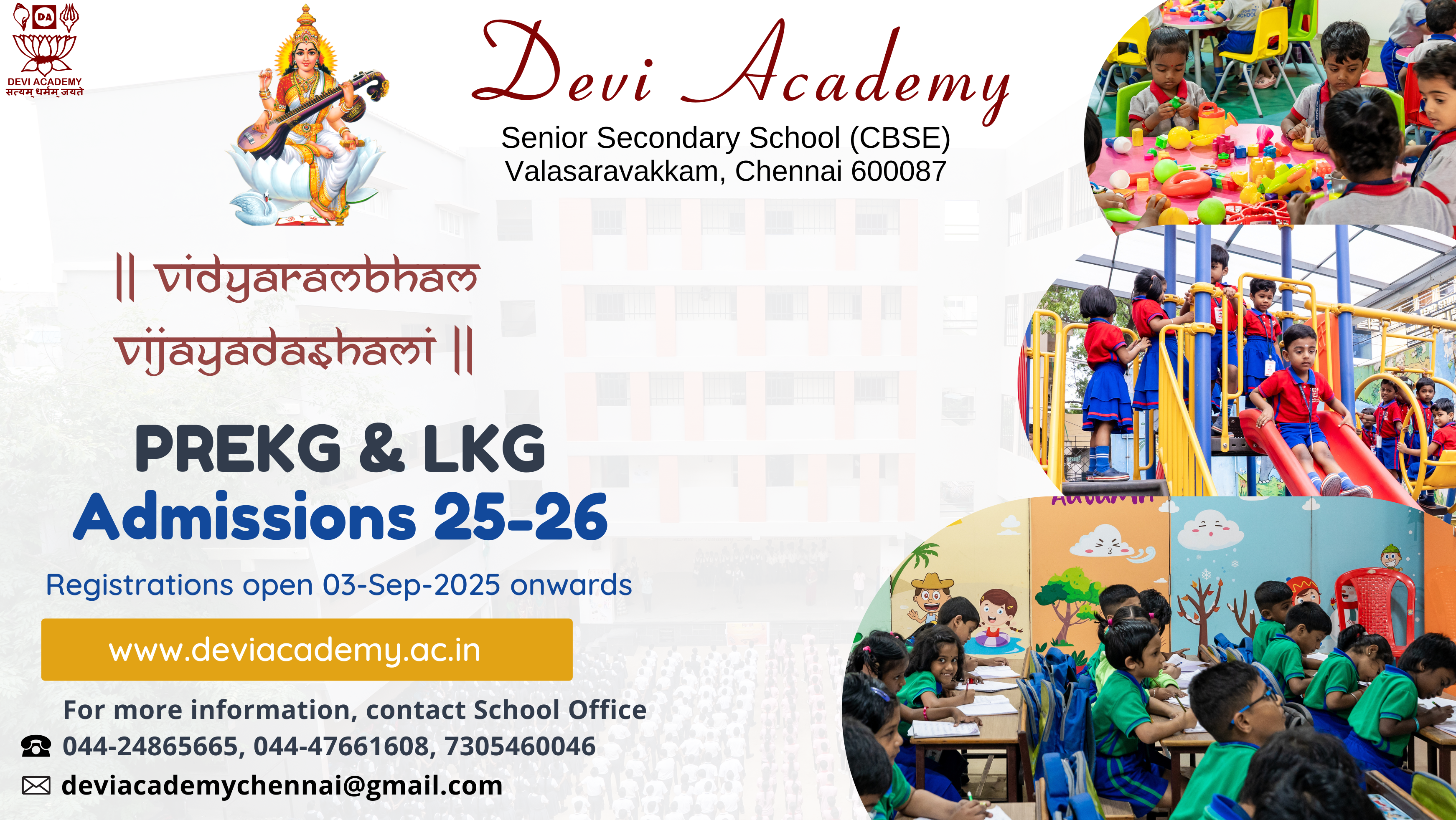 Vijayadashami Admissions Open